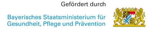 Logo Bayerisches Staatsministerium für Gesundheit, Pflege und Prävention